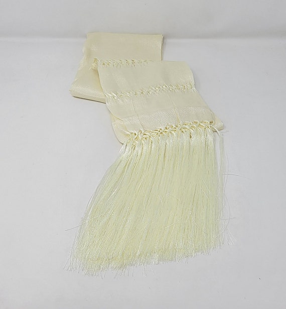 pearl color rebozo mexican tipical  Rebozo or Chalina, Mexican Shawl (94" x 24.5") silk artisela  free shipping we sell wholesale