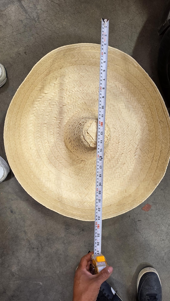60  plain Straw Sombrero: Mexican Fiesta Charro Hat