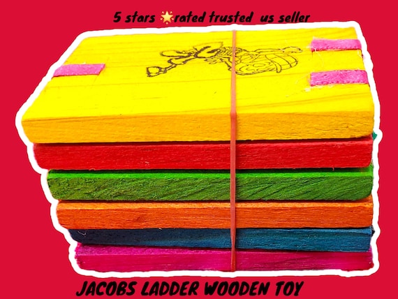 jacobs lader wooden toy classic traditional wooden toys  Mexican crafted