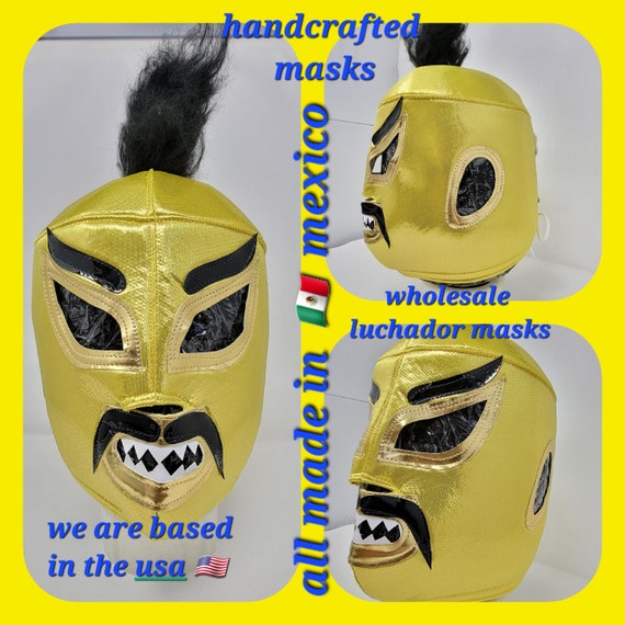 gengis khan asian luchador lucha libre  luchador mask fiesta party favors  wholesale free shipping