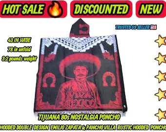 Mexican revolution  pancho villa emiliano zapata hooded poncho