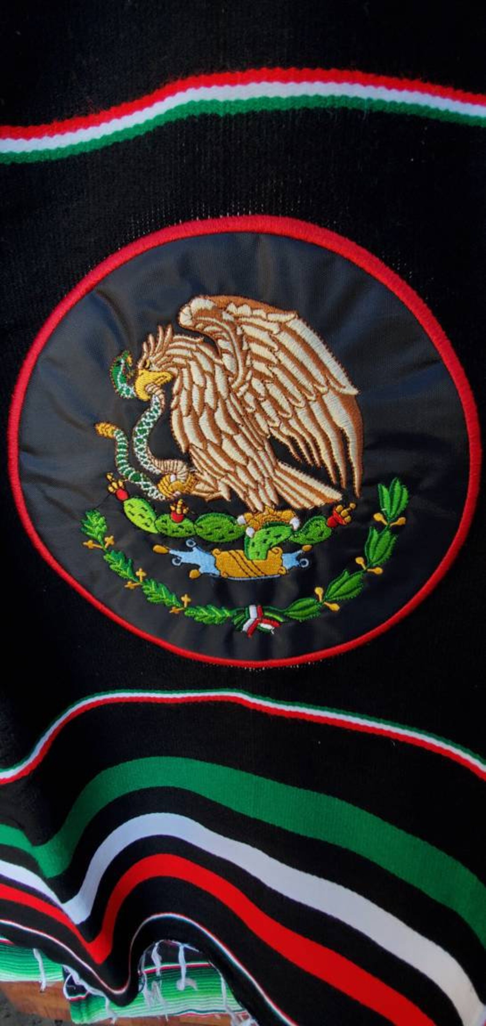 Cheap Mexican Flag Poncho Adult Size Free Shipping and We Also Etsy