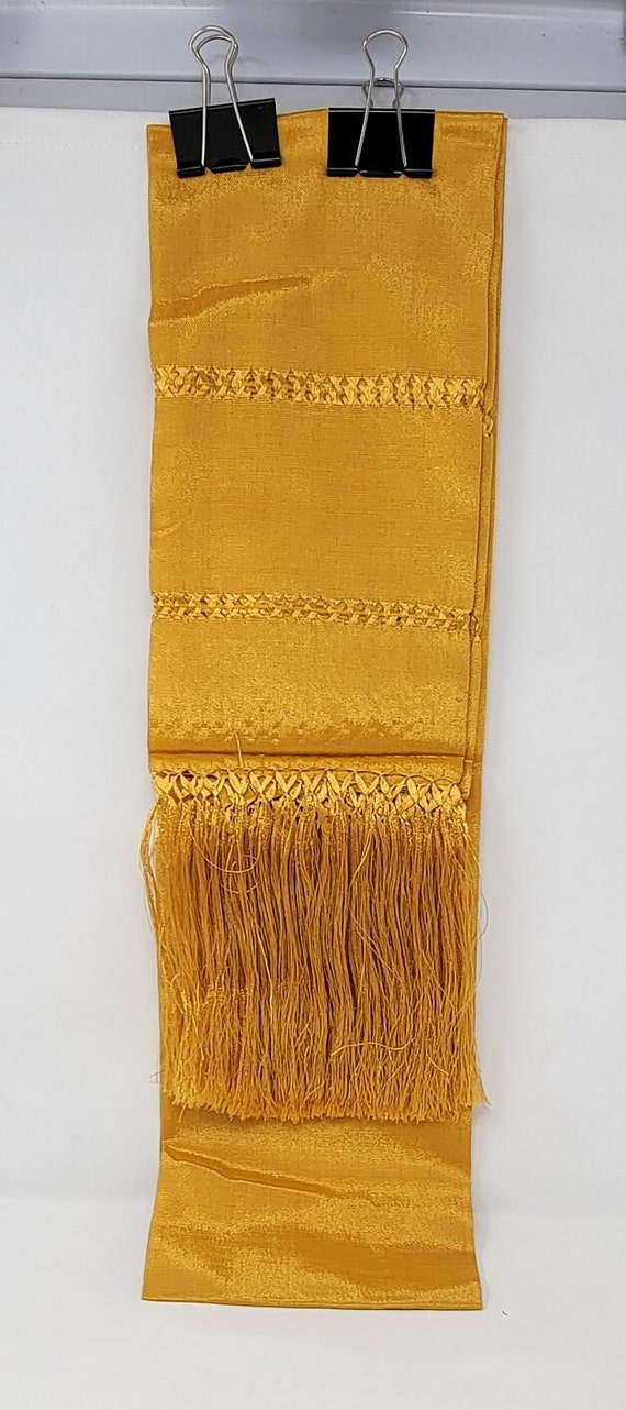 Solid antique gold  rebozo mexican tipical  Rebozo or Chalina, Mexican Shawl (94" x 24.5") silk artisela  free shipping we sell wholesale