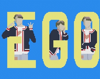 Ego Cross Stitch Chart