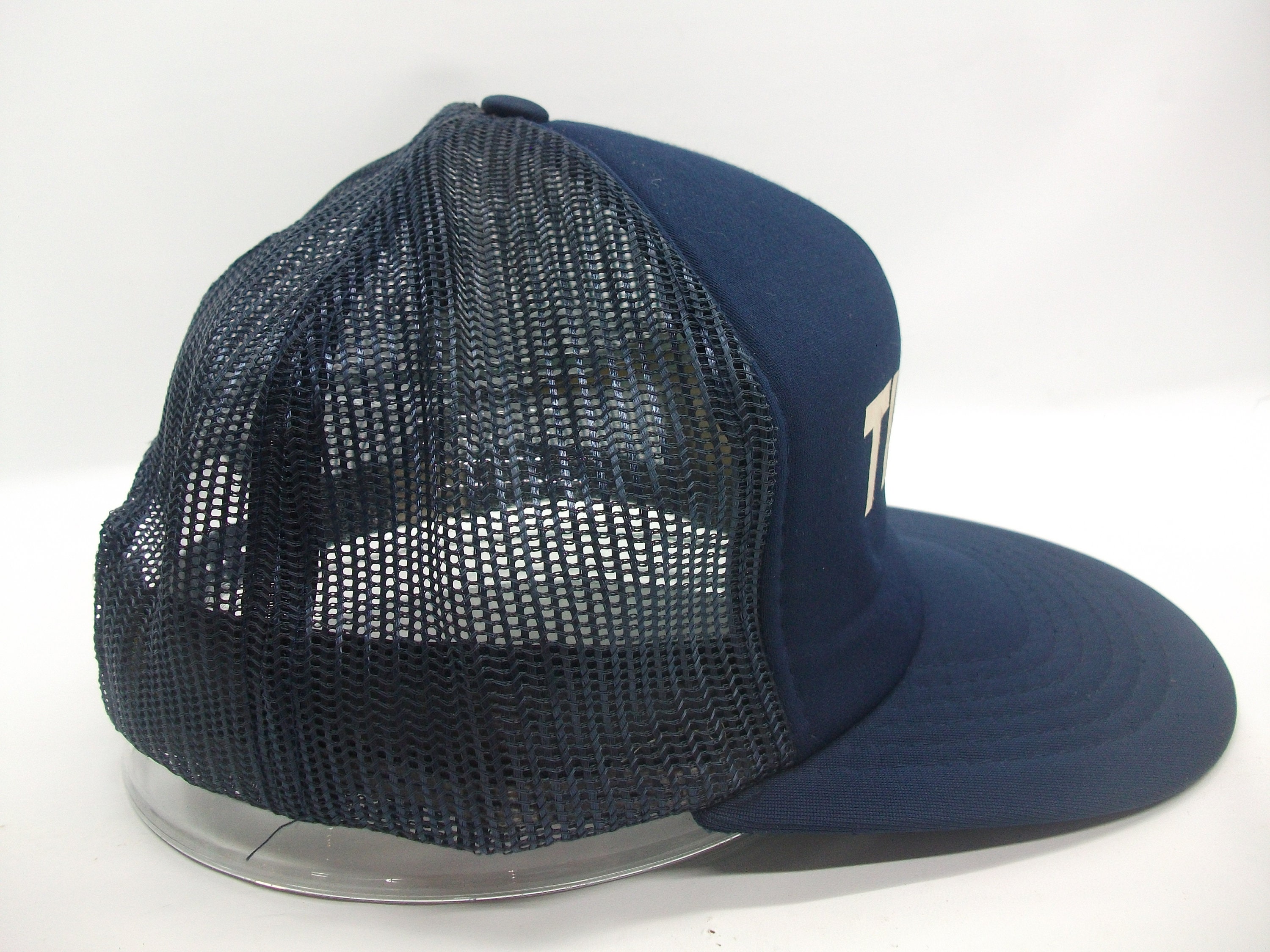 Timex Hat Vintage Blue Snapback Trucker Cap - Etsy