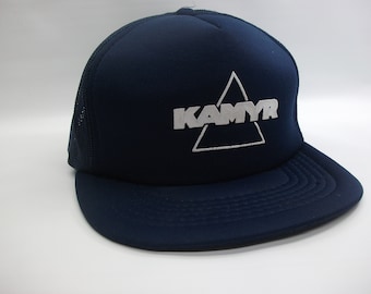Kamyr Hat Vintage Blue Snapback Trucker Cap