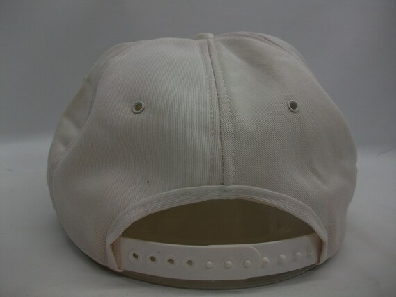 CS Maple Leaf Patch Hat Vintage White Snapback Ba… - image 4