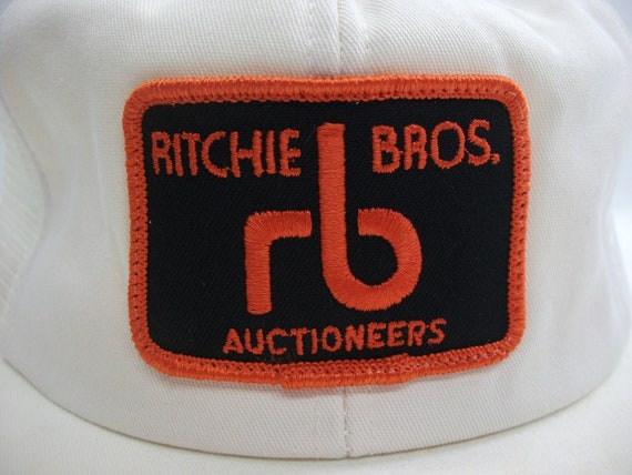 Ritchie Bros RB Auctioneers Patch Hat Vintage K B… - image 2
