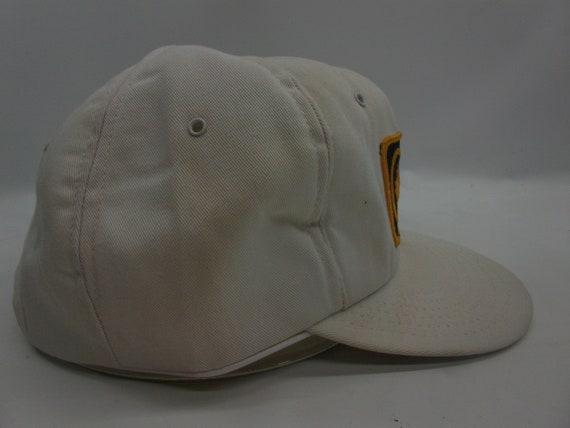 CS Maple Leaf Patch Hat Vintage White Snapback Ba… - image 5