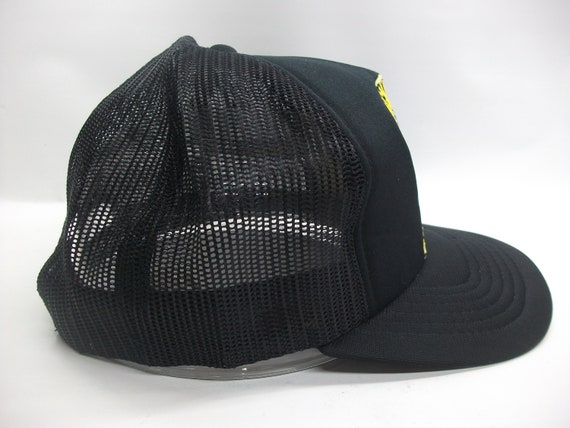 Sackville Police Patch Hat Vintage Black Snapback… - image 6