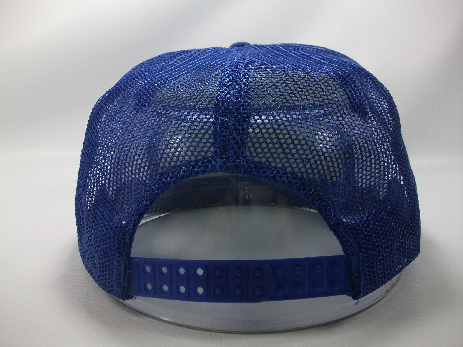 Kwik Set Fasteners Hat Vintage Blue White Snapback Trucker Cap Etsy