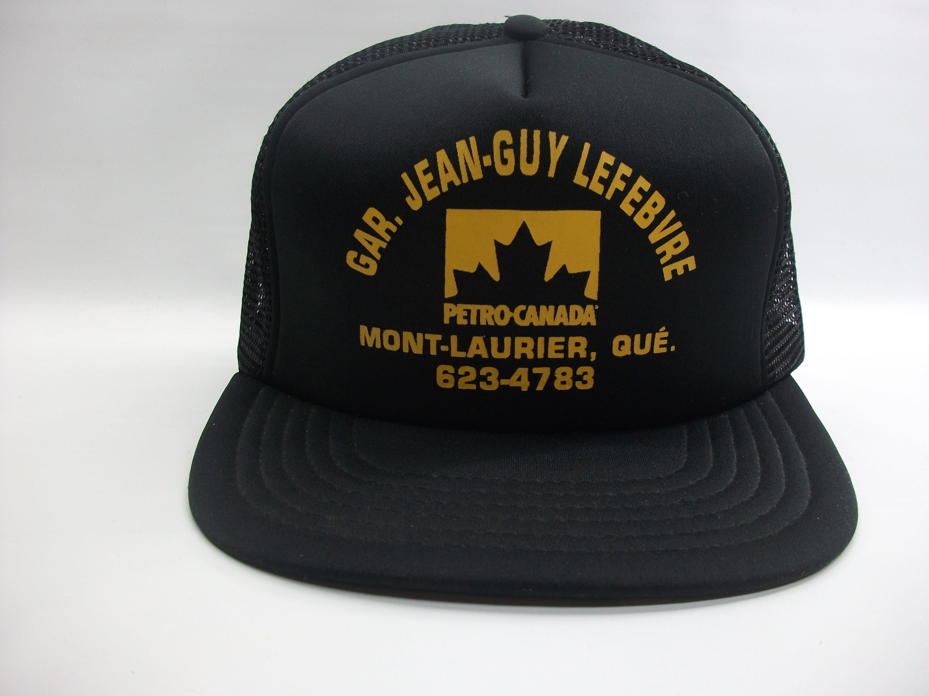 Gar Jean Guy Lefebvre Petro Canada Mont Laurier Que French Francais Hat