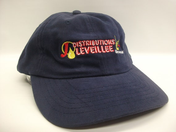 Distributions Leveeillee Ultramar French Francais Hat Blue Strapback Baseball Cap