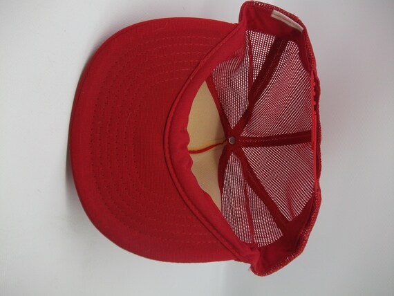 BMI Patch Hat An Adience Company Vintage Red Snap… - image 8