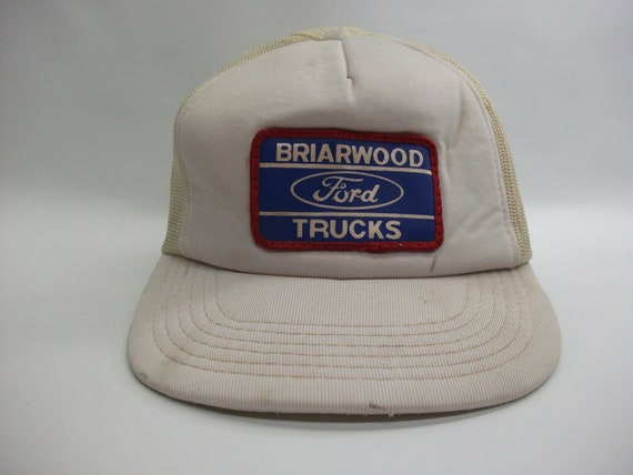 Briarwood Ford Trucks Dealership Patch Hat Vintag… - image 1