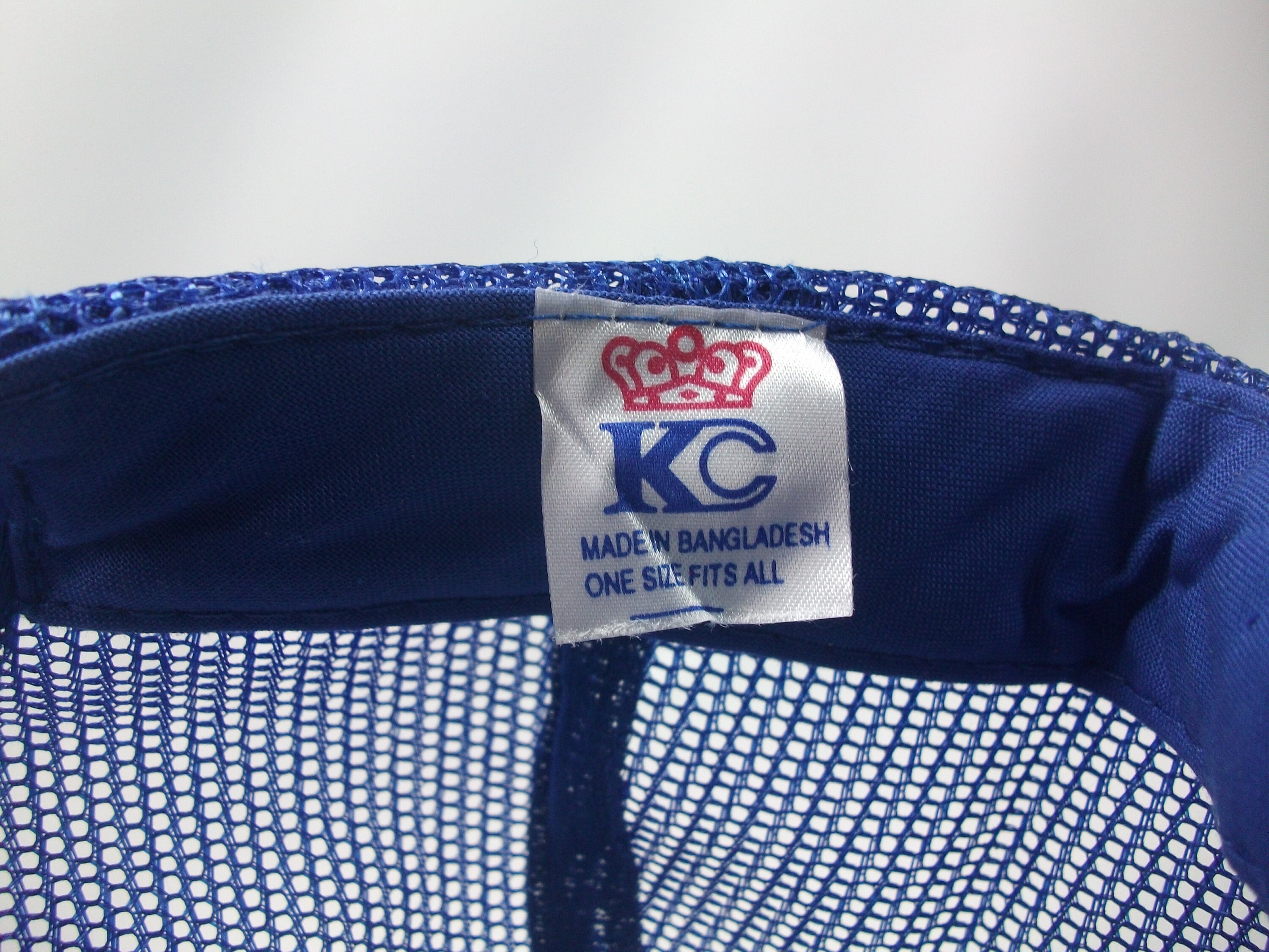 Kwik Set Fasteners Hat Vintage Blue White Snapback Trucker Cap Etsy