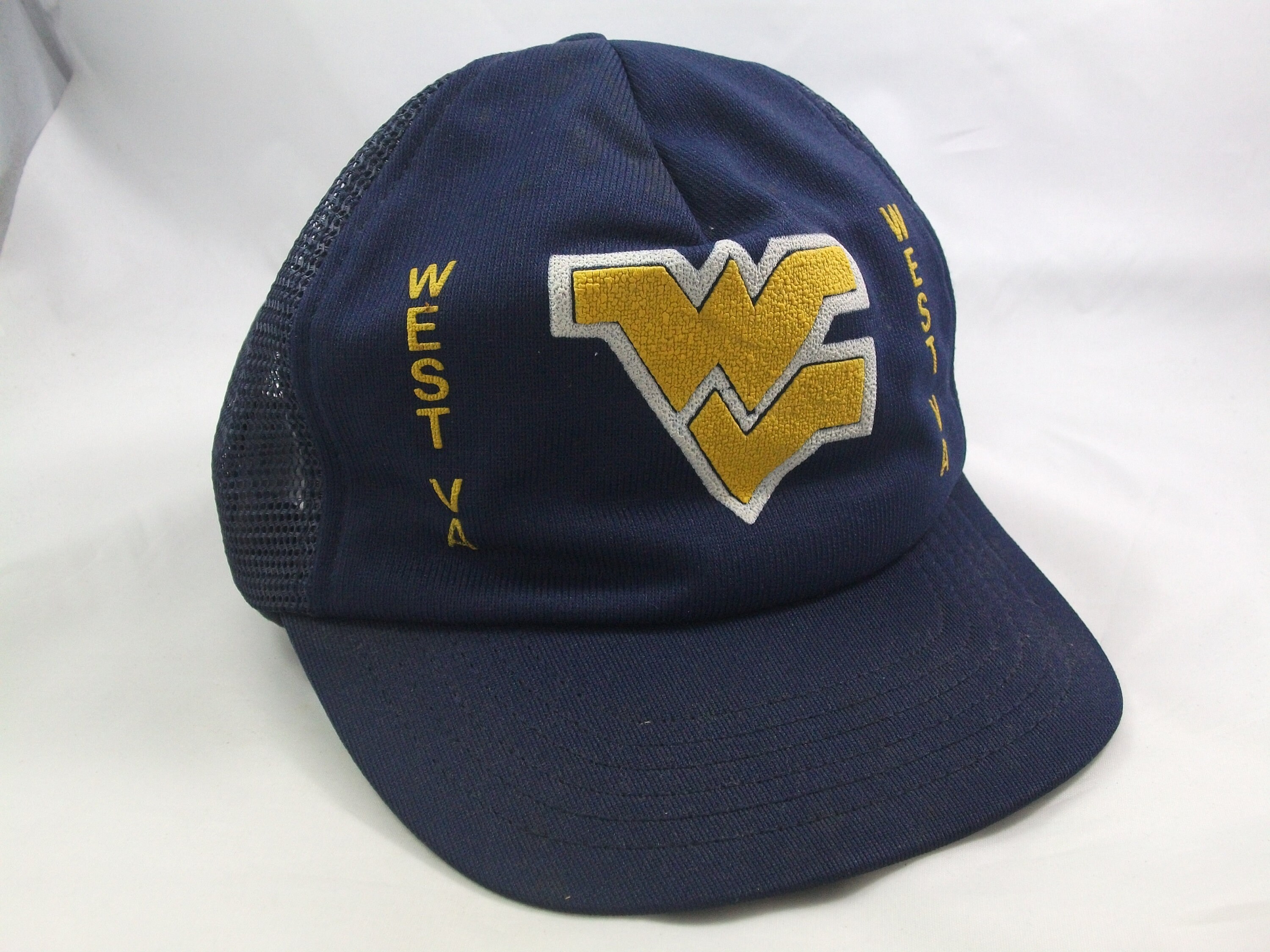 West Virginia VA Hat Vintage Dark Blue Snapback Trucker Cap - Etsy