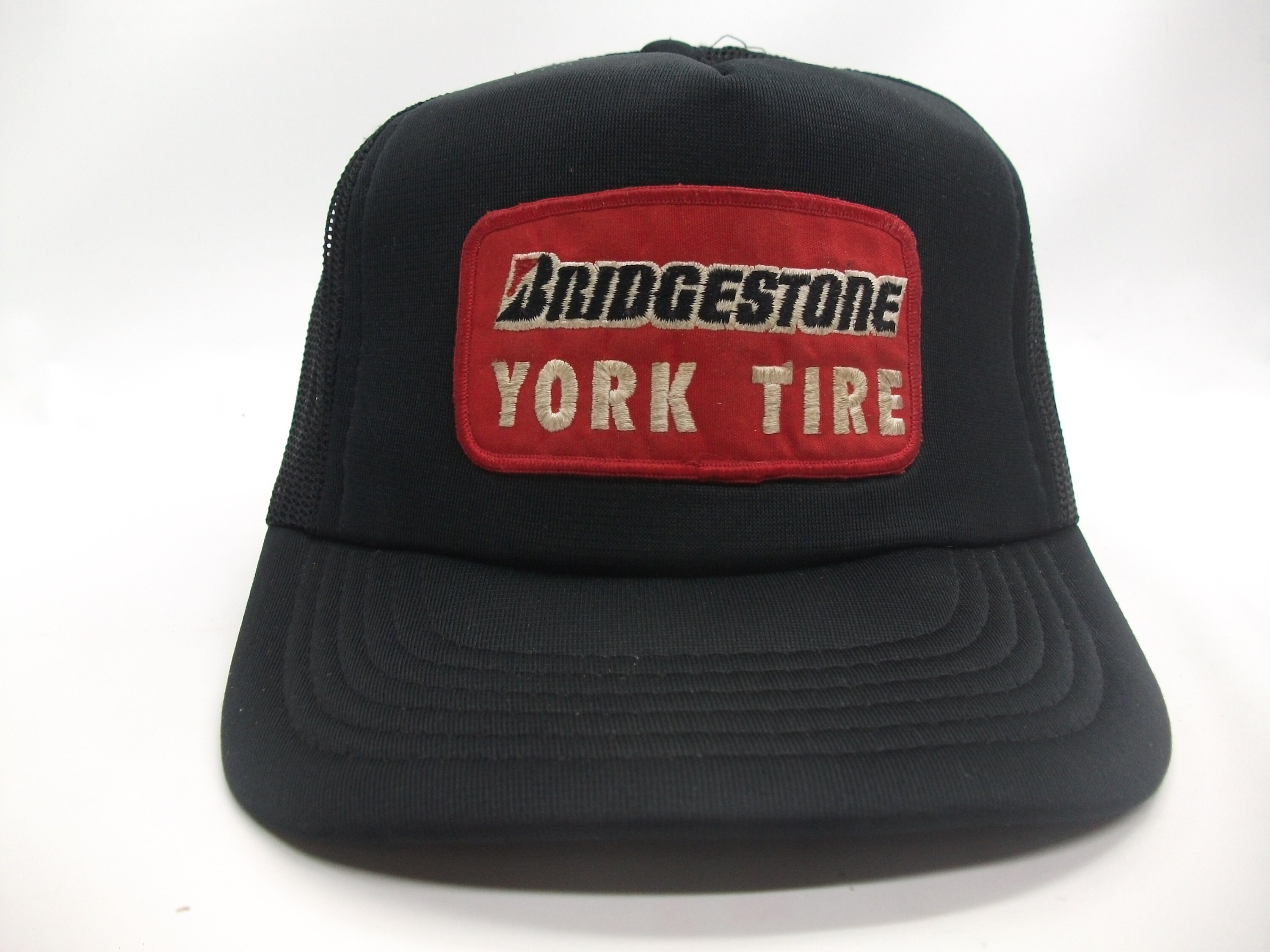 Bridgestone York Tire Patch Hat Vintage 