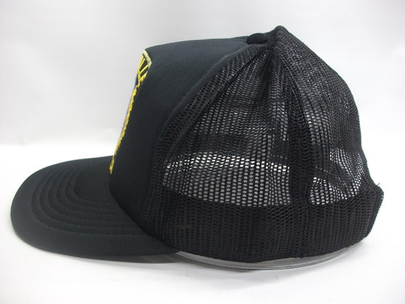 Sackville Police Patch Hat Vintage Black Snapback… - image 4