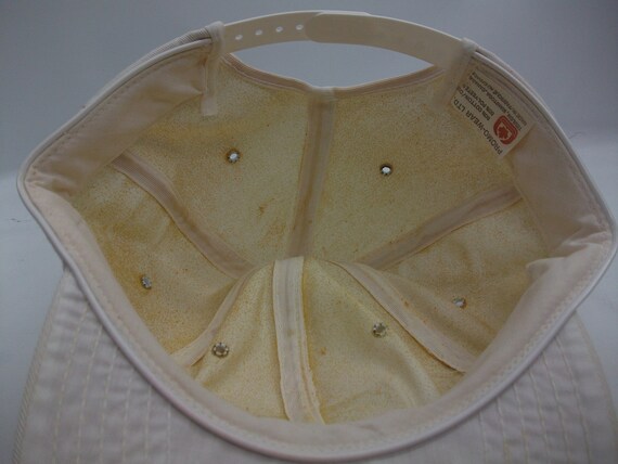 CS Maple Leaf Patch Hat Vintage White Snapback Ba… - image 9