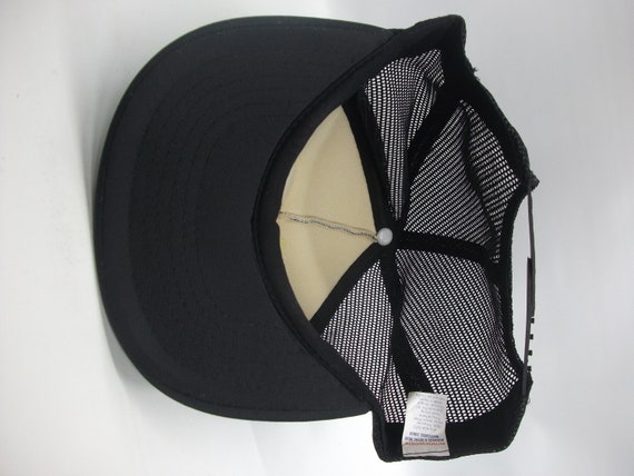 Sackville Police Patch Hat Vintage Black Snapback… - image 8