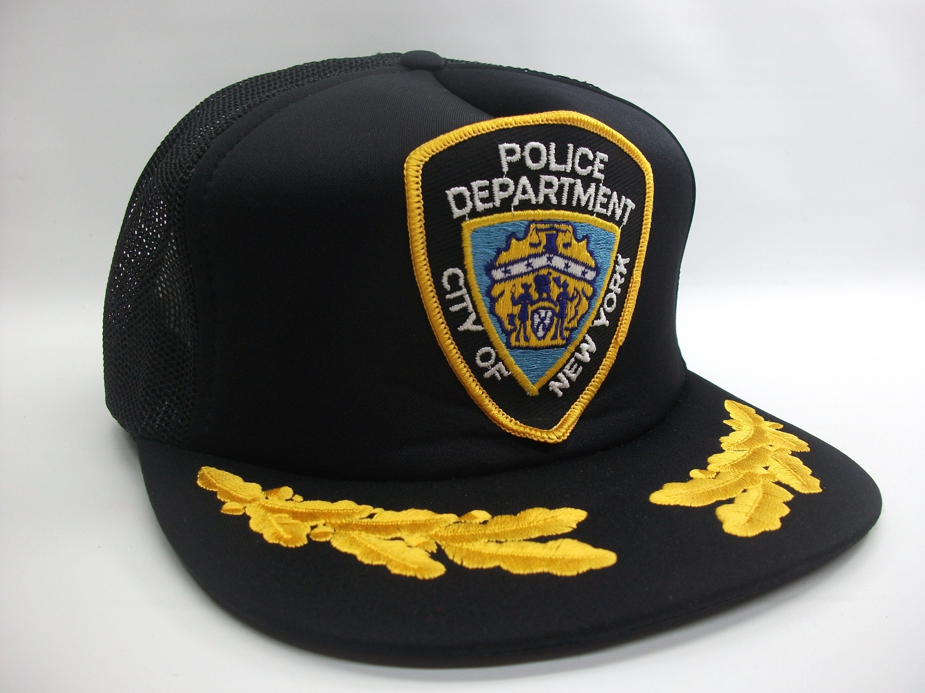 The MTA 'Department-Issued' Navy Blue Trucker Snapback, with