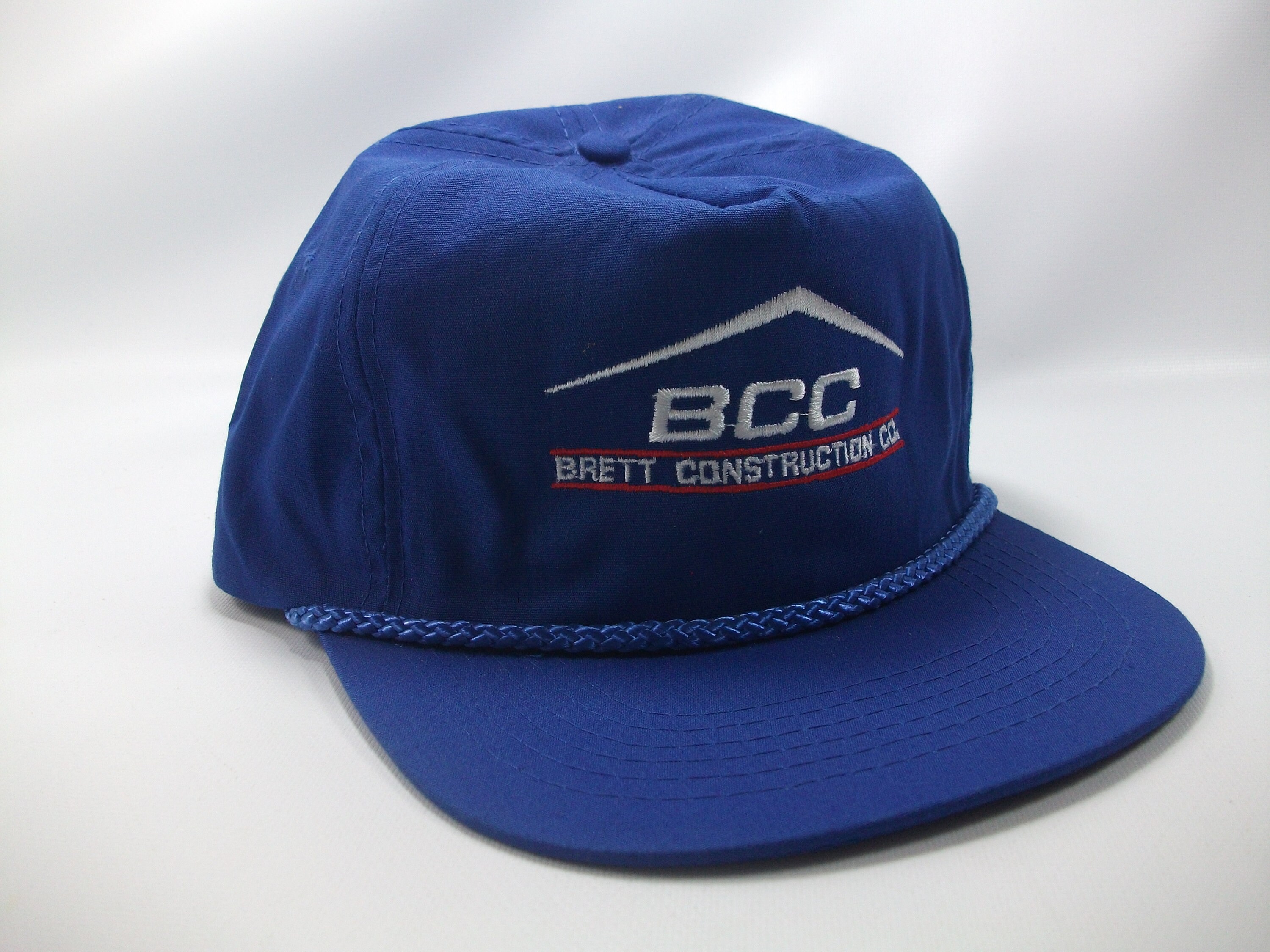 BCC Brett Construction Co Hat Vintage 