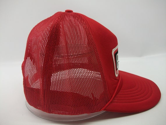 BMI Patch Hat An Adience Company Vintage Red Snap… - image 6