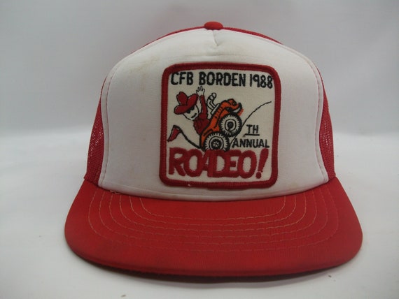 CFB Borden 1988 7th Annual Roadeo Patch Hat Vinta… - image 1