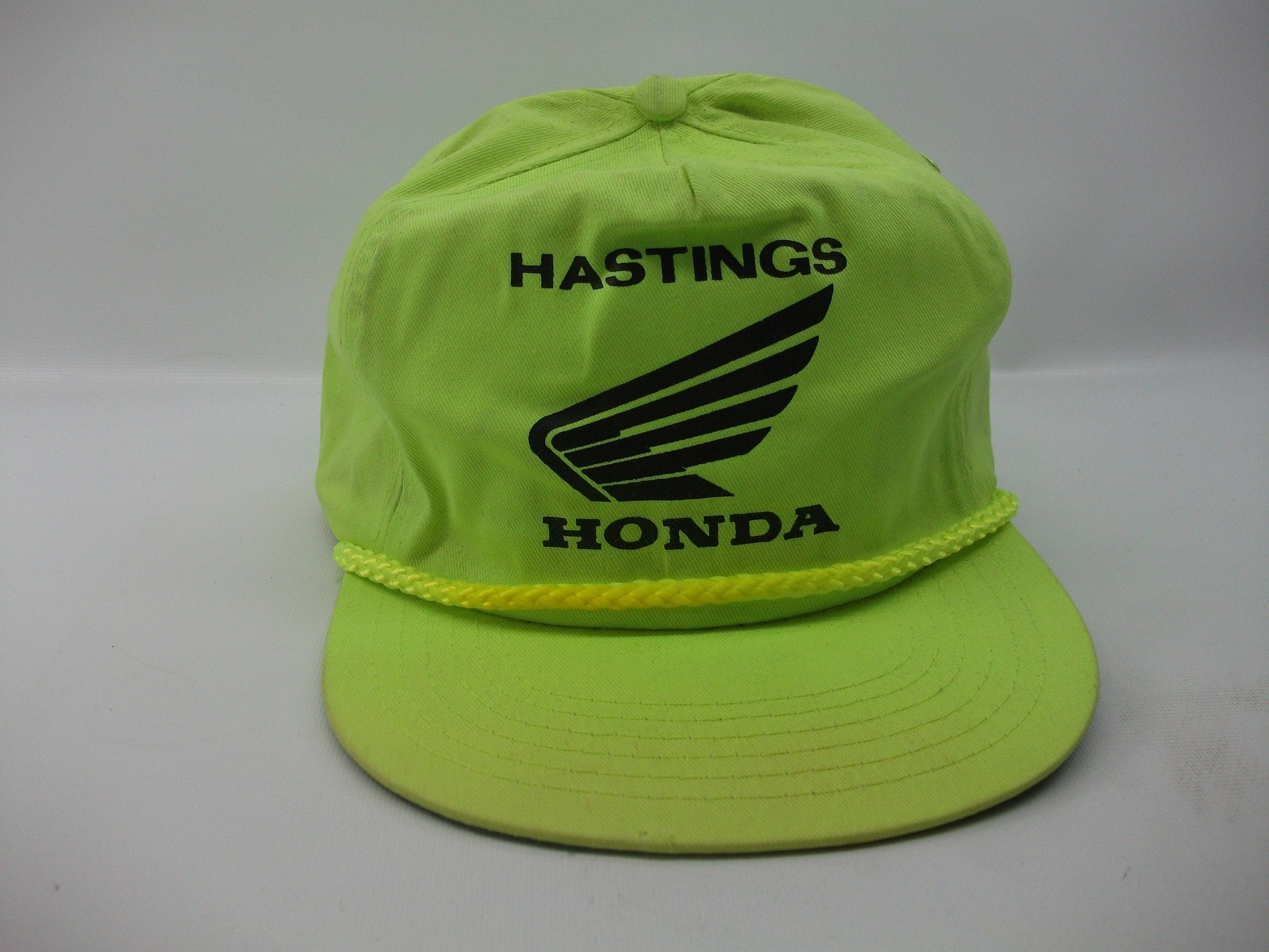 Hastings Honda Hat Vintage Loud Bright 