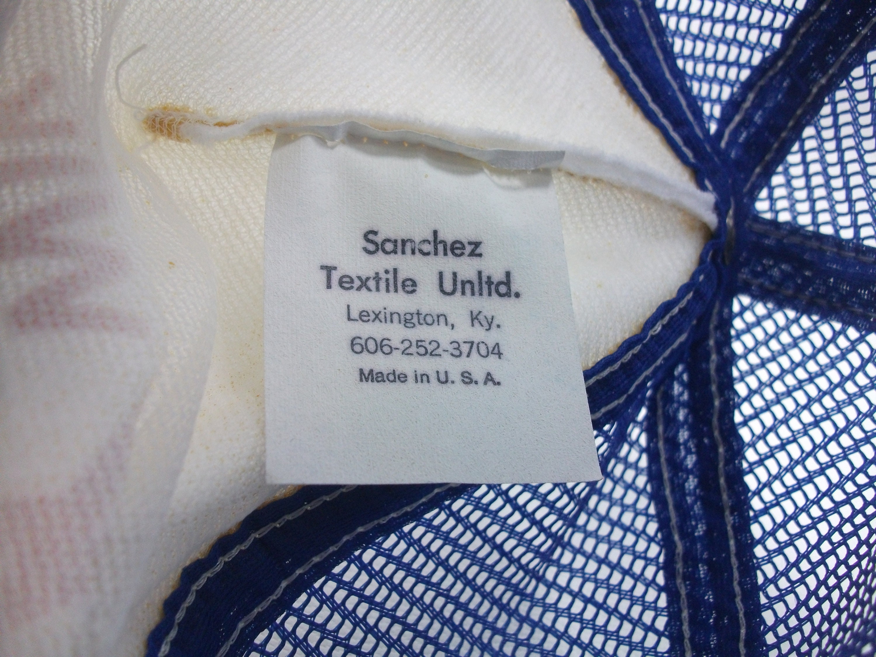 Kwik Set Fasteners Hat Vintage Red White Blue Snapback Trucker Etsy