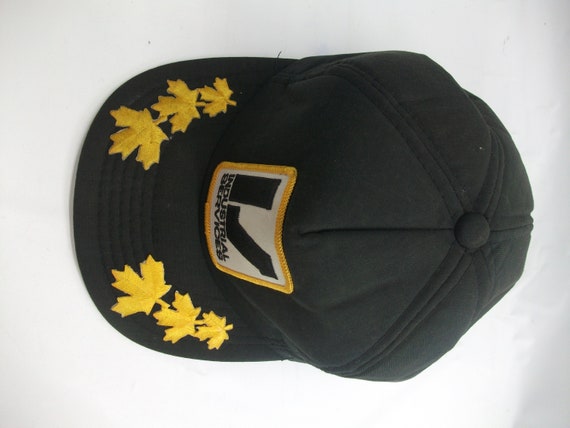 Industrial Services IS Patch Hat Black Maple Leaf… - image 7