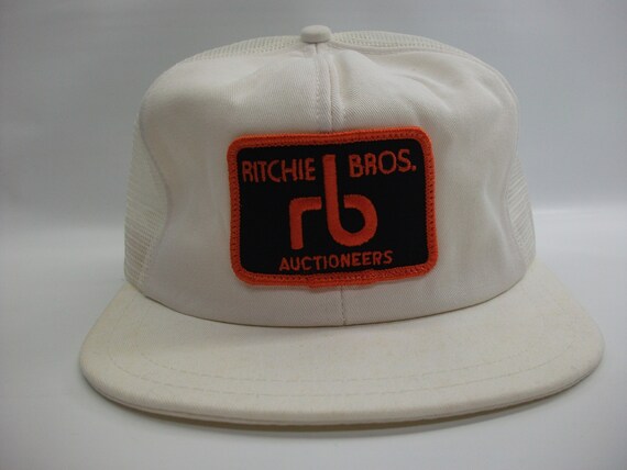 Ritchie Bros RB Auctioneers Patch Hat Vintage K B… - image 1