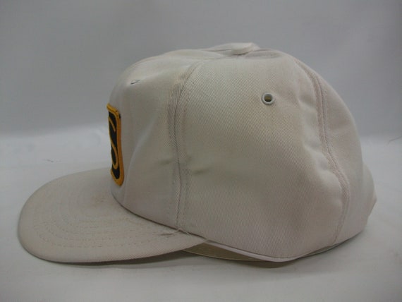 CS Maple Leaf Patch Hat Vintage White Snapback Ba… - image 3