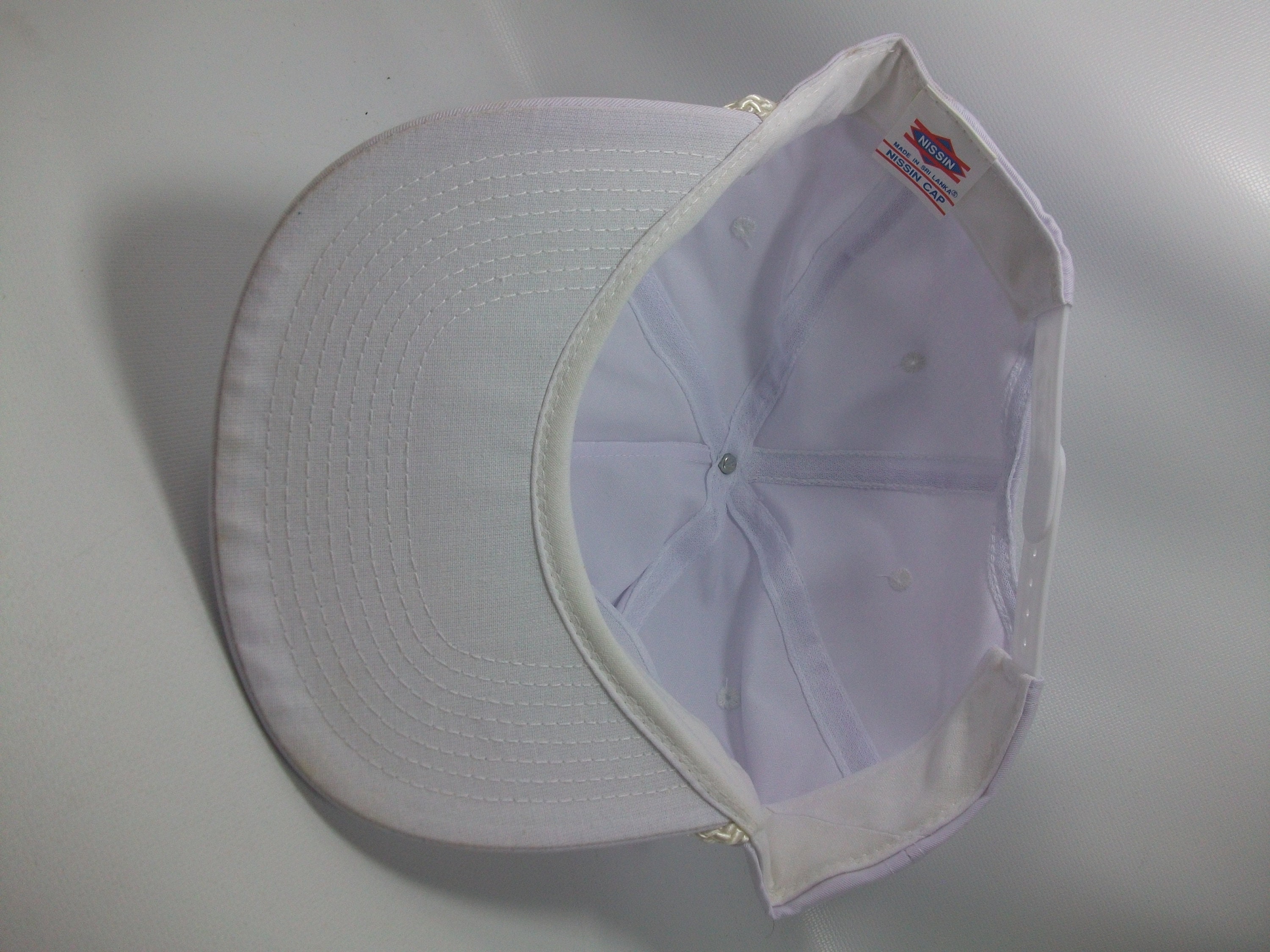 Kwik Set Fasteners Anchoring Systems Hat Vintage White Etsy