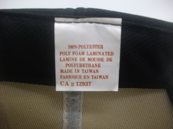 Bridgestone Patch Hat Vintage Black Snapback Base… - image 9