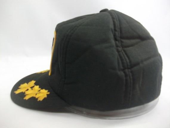 Industrial Services IS Patch Hat Black Maple Leaf… - image 4