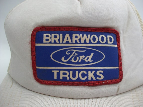 Briarwood Ford Trucks Dealership Patch Hat Vintag… - image 3