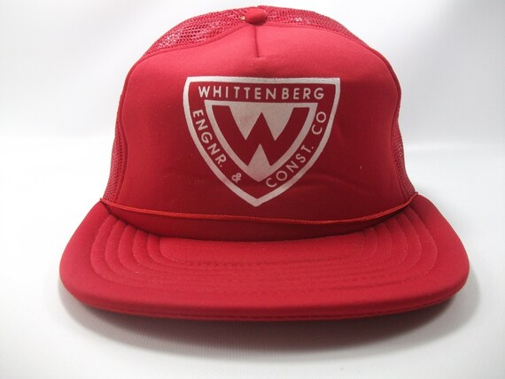 Whittenberg Engineering Construction Co Hat Vinta… - image 2