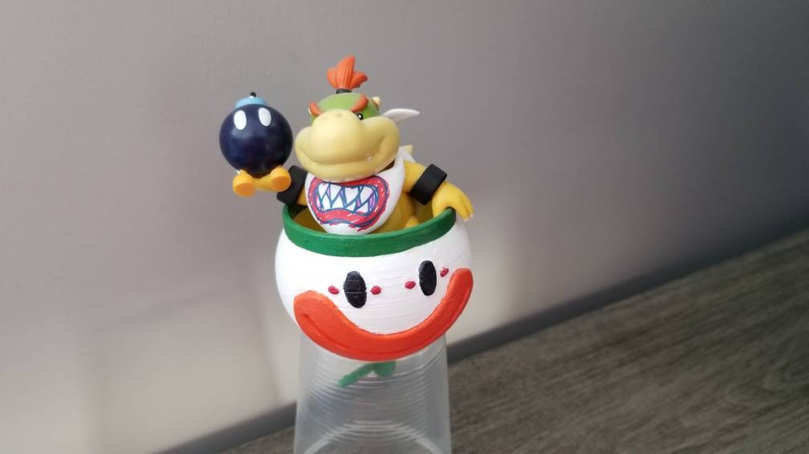 Bowser Jr. Koopa Clown Car. figure Not Included Etsy