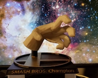 Super Smash Bros-trofee #1 Crazy Hand