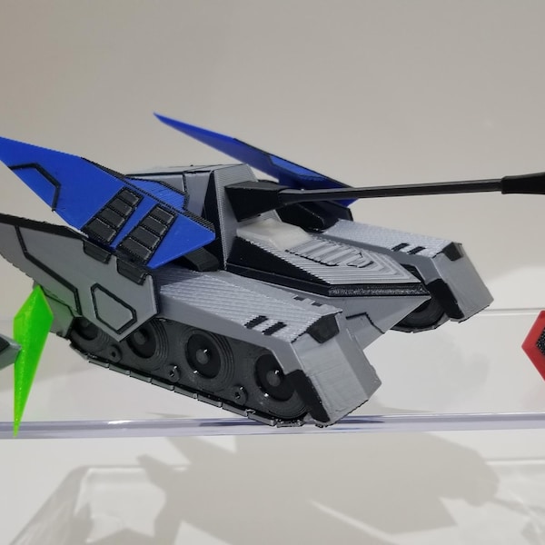 Star Fox Landmaster tank ver. 2 smart bomb laser powerup figure