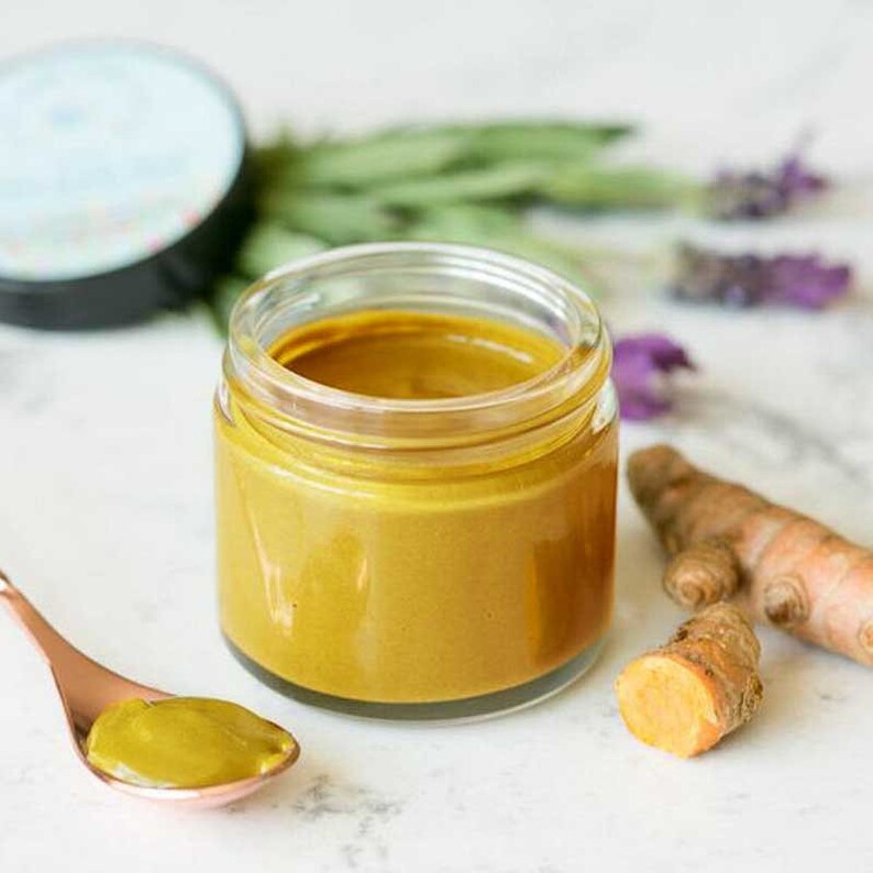 Aloe Vera Turmeric Face Mask 2 OZ glowing radiant skin. Etsy