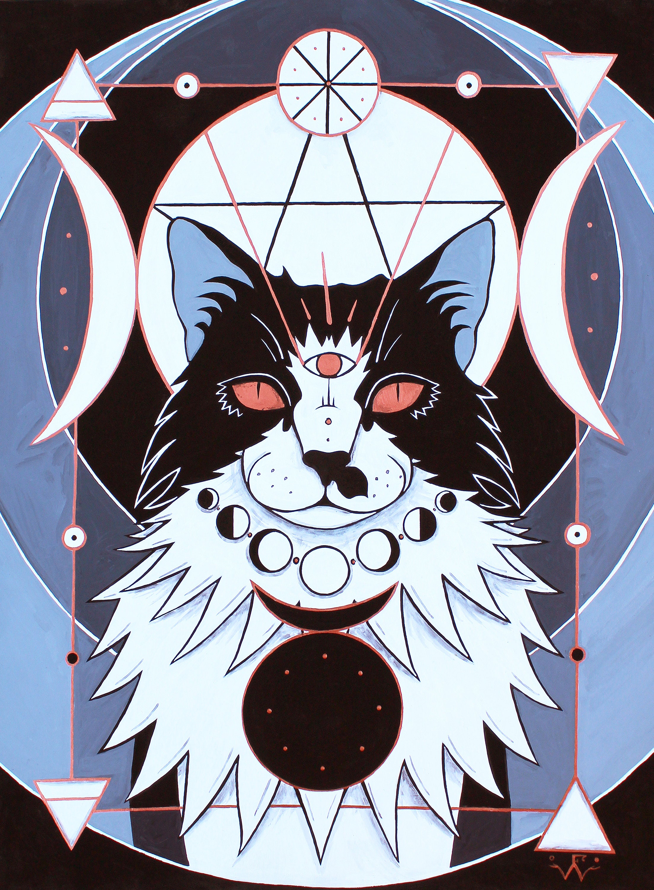 Custom Pet Portrait Unique Pet Wall Art Dog or Cat | Etsy