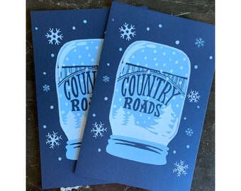 Shimmer Country Roads Print