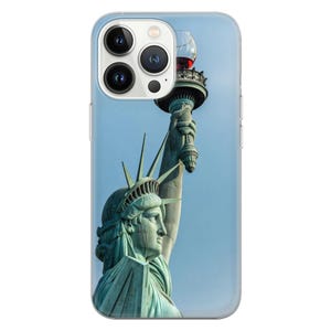 Fun Statue Phone Case Funny Cover for iPhone 16E, 16Pro Max, 15 Plus, 14, 13, 12, 11, XS & Samsung S25, S24, A56, A55, Pixel 9, 8, 7