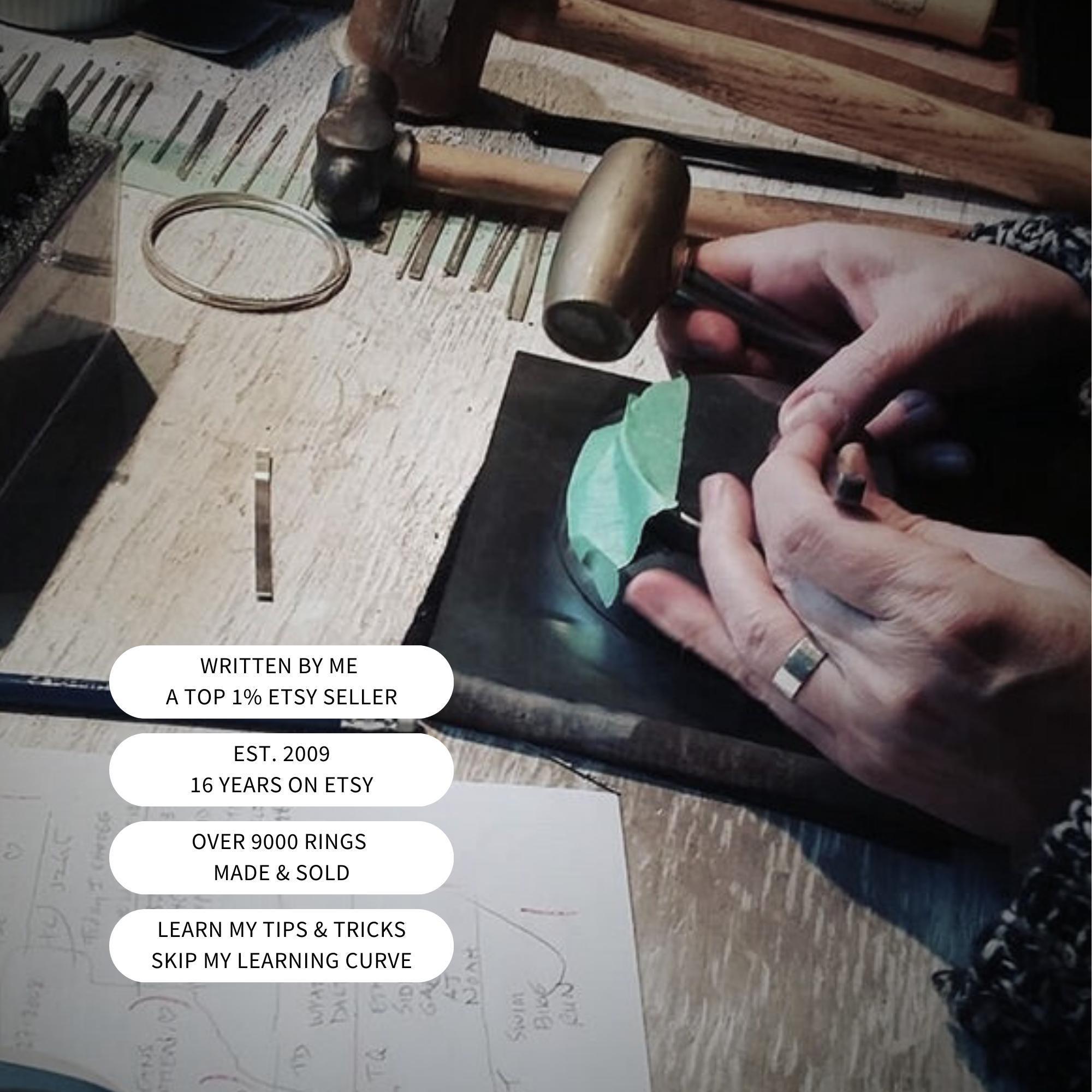Set of 5 Tutorials - Pdfs - How to Make Personalized Rings | Jewelry ...