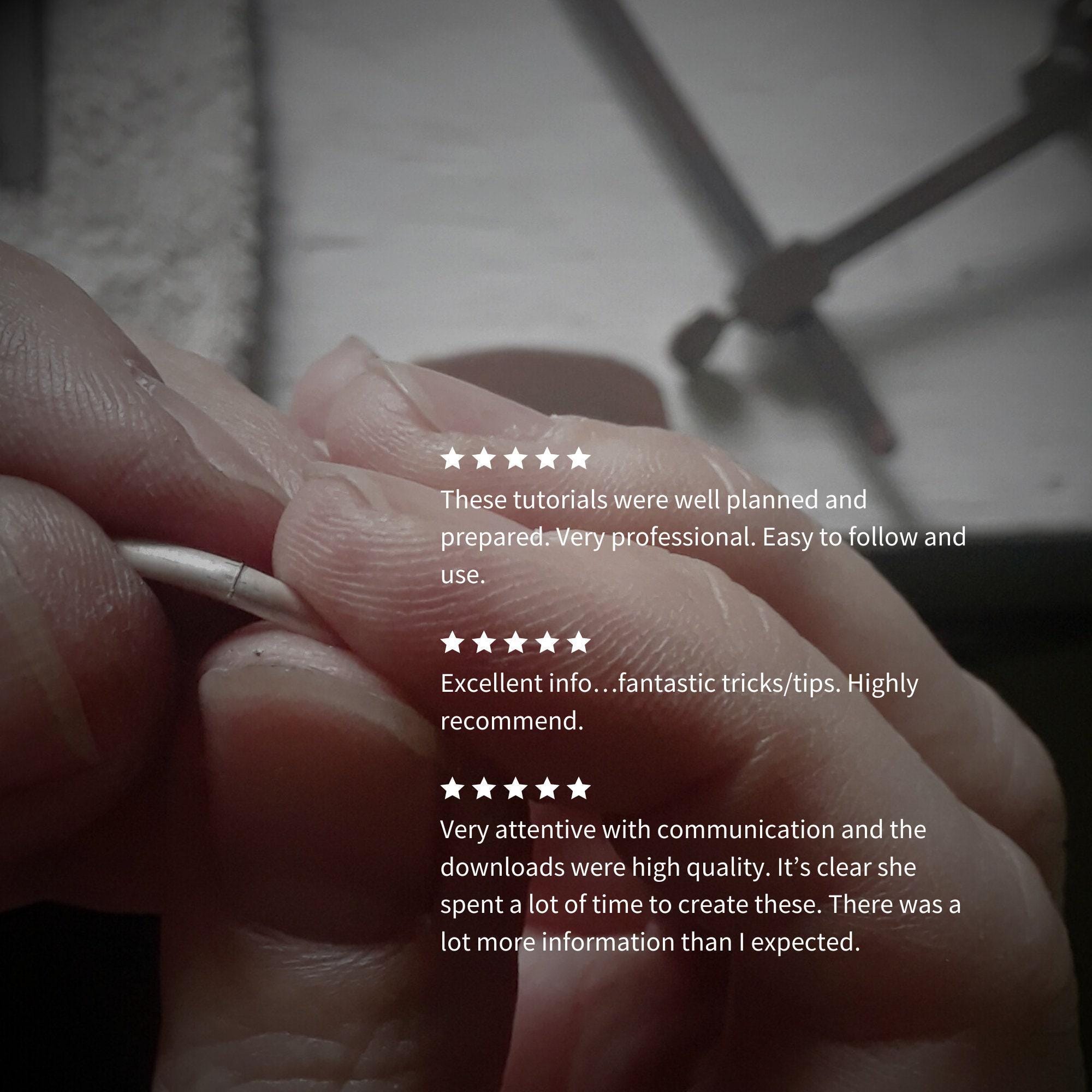 Set of 5 Tutorials - Pdfs - How to Make Personalized Rings | Jewelry ...