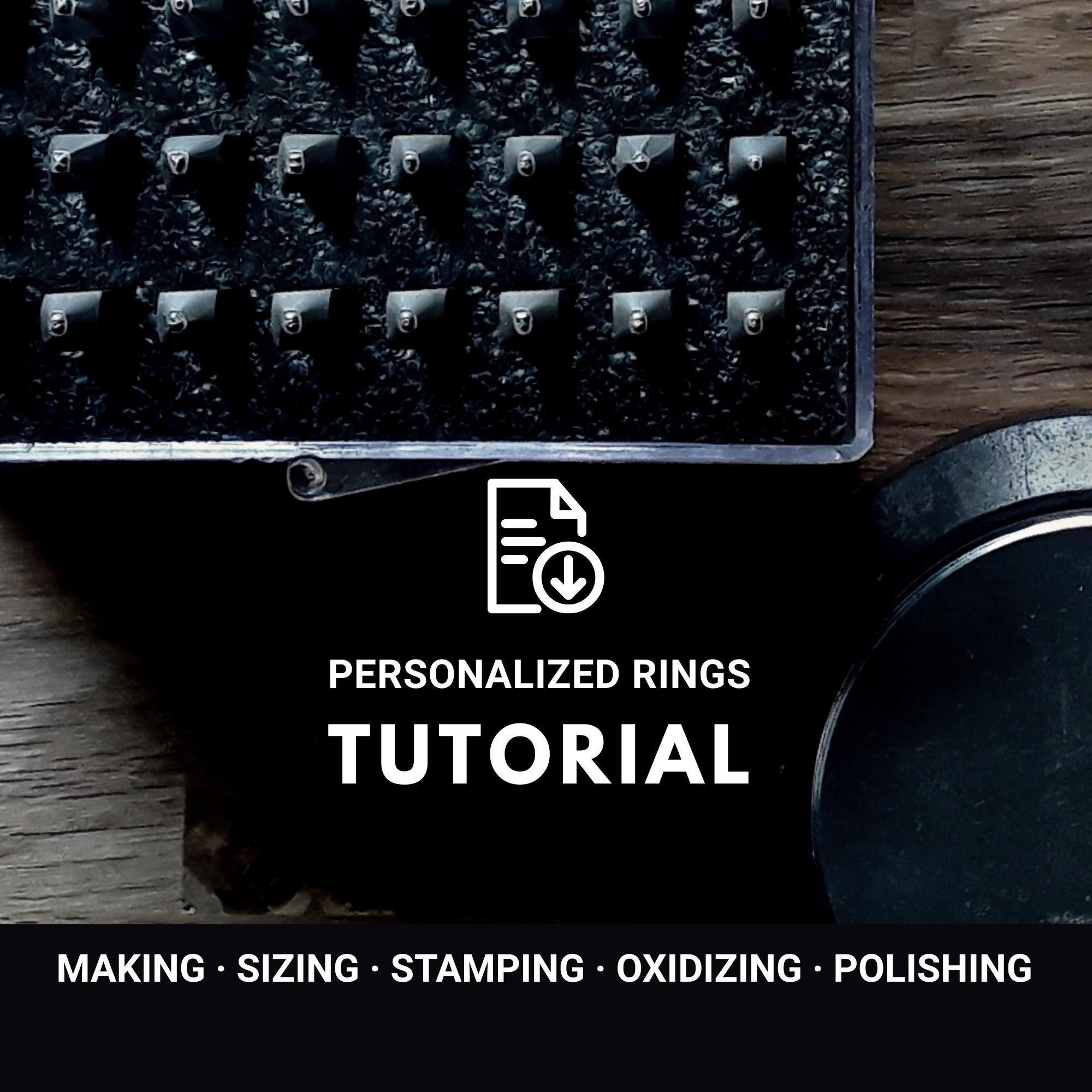 Set of 5 Tutorials - Pdfs - How to Make Personalized Rings | Jewelry ...