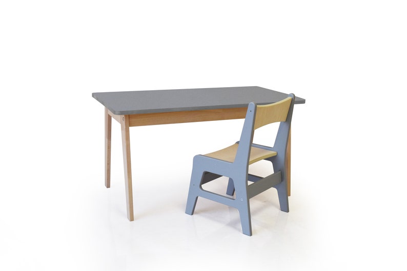 Massivholz Stuhl und Tisch für Kinder, Kleinkinder Bild 7